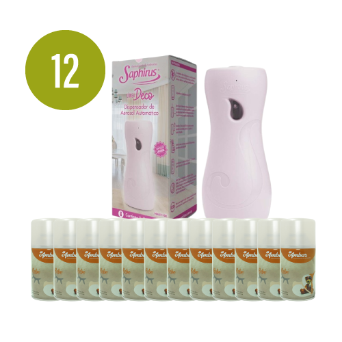 Pack Aerosoles Ambar x 12 + difusor