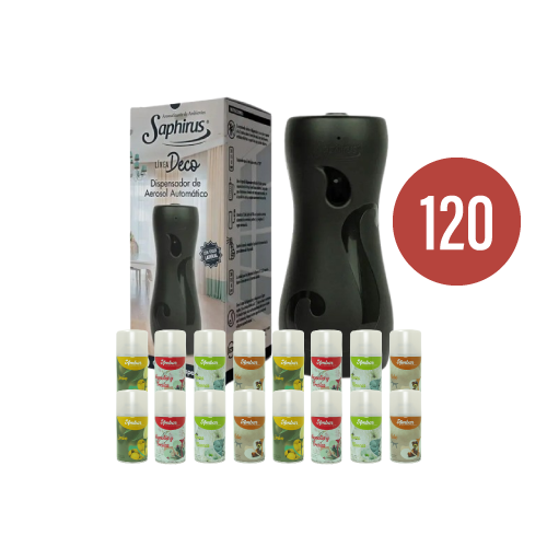 Pack Aerosoles Ámbar x 120 + difusor de regalo
