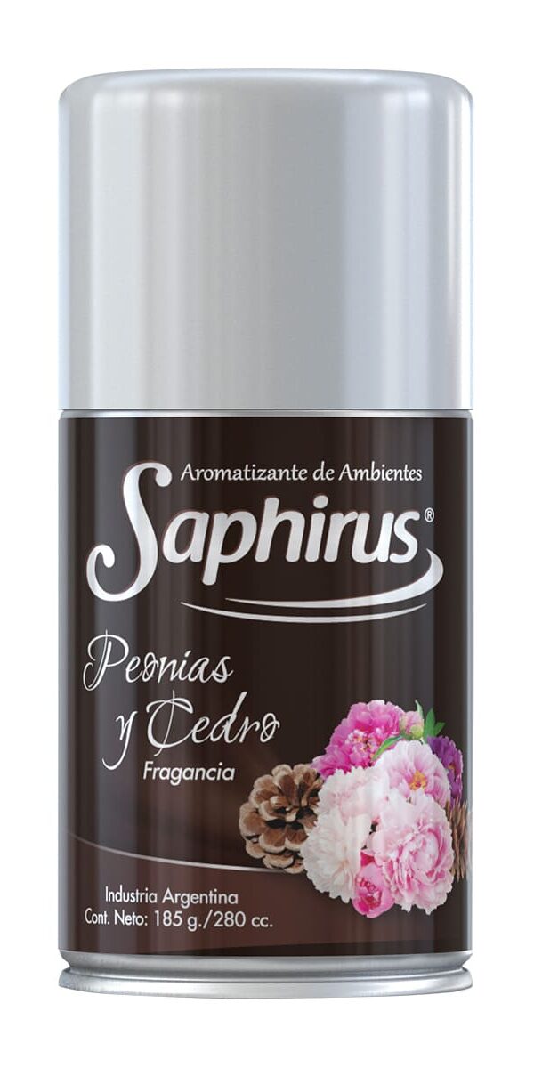 Aerosol Saphirus  Peonias y Cedro