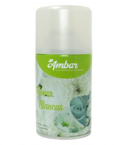 Aerosol Ambar Flores Blancas